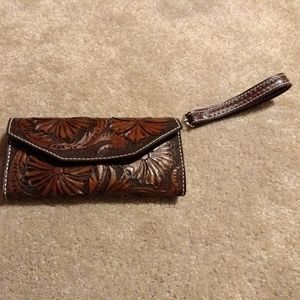 Women leather wallet